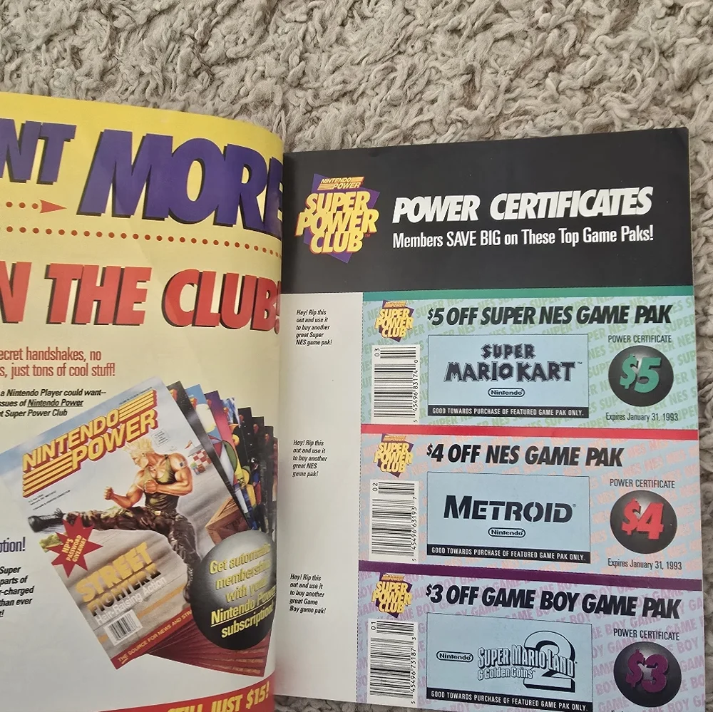 Nintendo Power Magazine - Super Mario Kart Edition